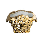 VASO TESTA MEDUSA 21 CM ORO